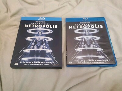 The Complete Metropolis - Blu Ray - 1927 - Fritz Lang + OOP The Complete Metropolis - Blu Ray - 1927 - Fritz Lang + OOP