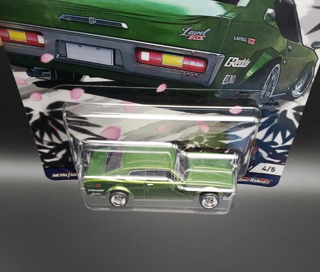 HOT WHEELS CAR CULTURE JAPAN HISTORICS 2 NISSAN LAUREL 200