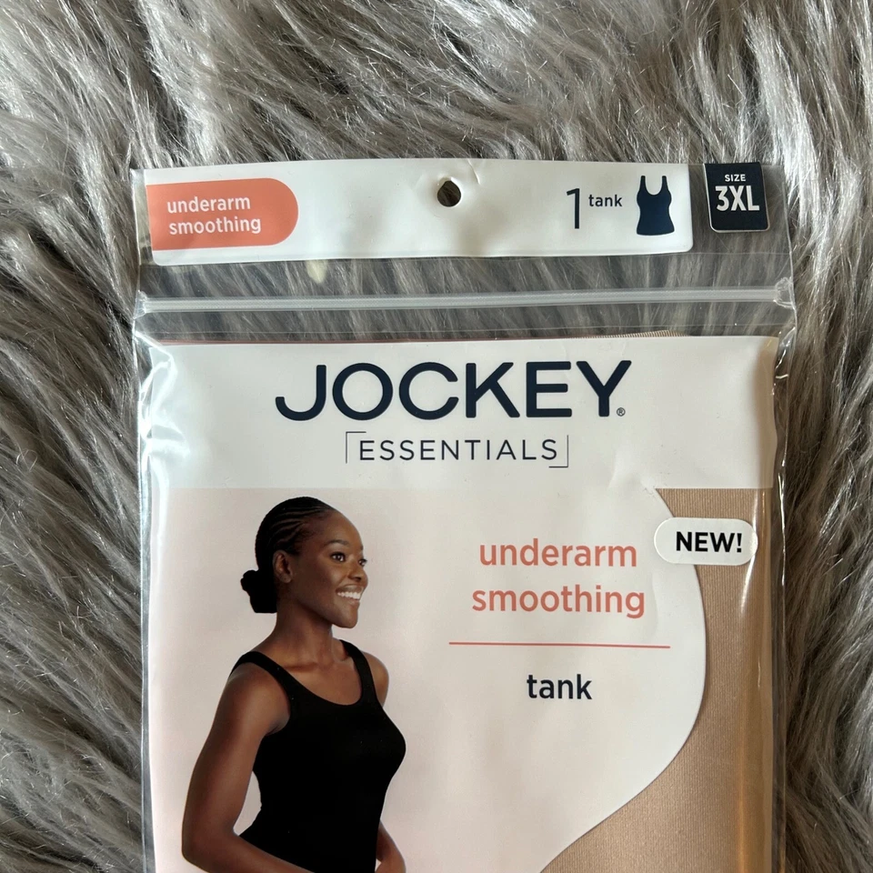 Camiseta sin mangas Jockey suavizadora de axilas para mujer talla 3XL tostada moldeadora NUEVA Foto 2 de 4