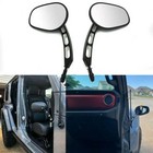 Side Rearview Mirror Door off Mirrors Fit Jeep Wrangler 1987 2008-2019 TJ JK JKU