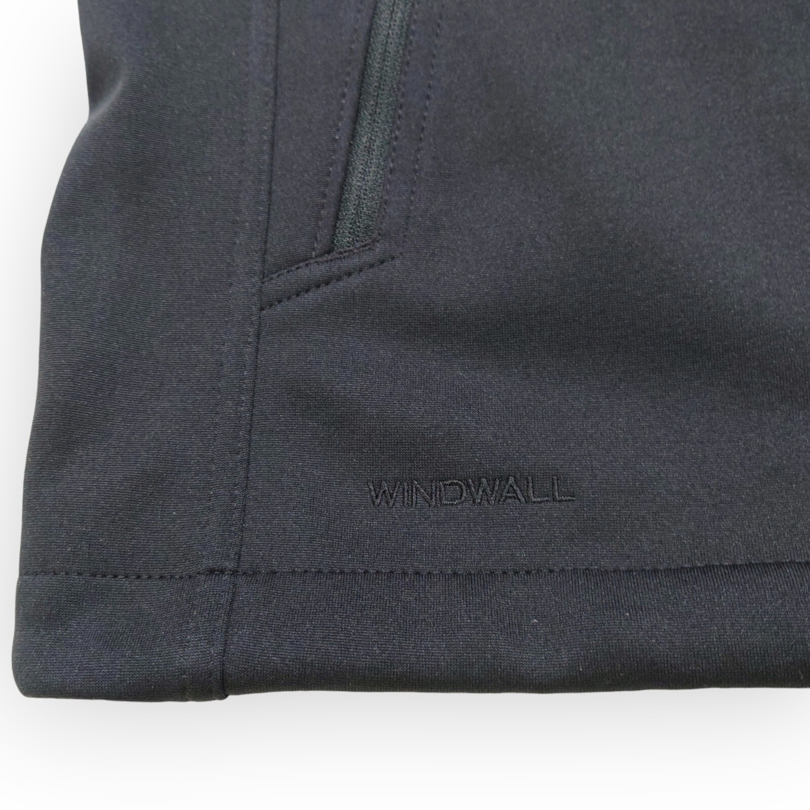 NWT The North Face Ridgewall Soft Shell Vest Zip Veracity Logo Black