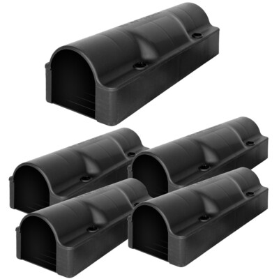 5x Köderbox Köderstation Rohr  Mäusebox Rattenbox Falle Nagerköderstation Petigi