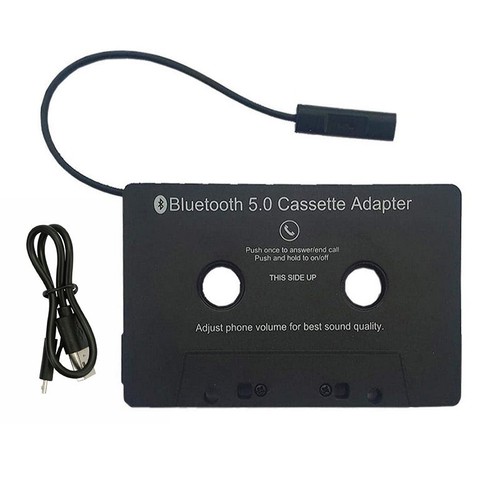 Auto Audio Bluetooth 5.0 Kassette Adapter auf AUX-Empfänger Kassette USB Auflade - Bild 12 von 14