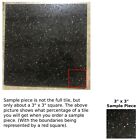 Black Gold Granite Tile Remodel Stone About 3x3 Sample Piece Ts-28