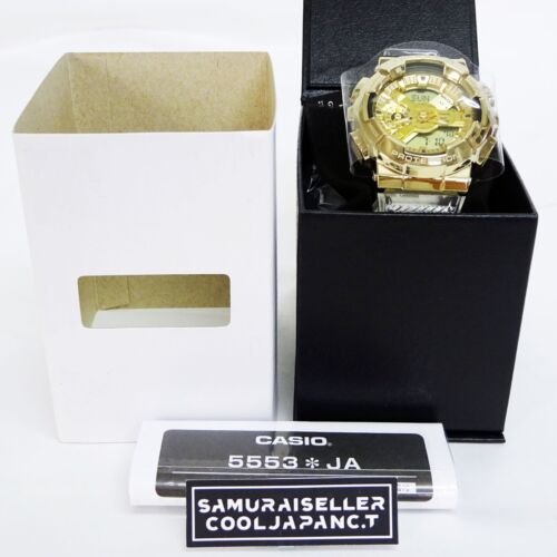 CASIO+G-SHOCK+GM-110SG-9AJF+Glacier+Gold+LIMITED+Chrono+Analog+