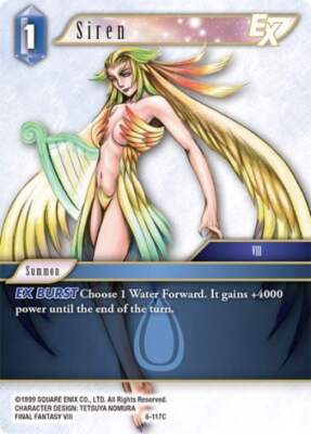 Near Mint FFTCG Siren - 6-117C Opus VI Final Fantasy TCG | eBay