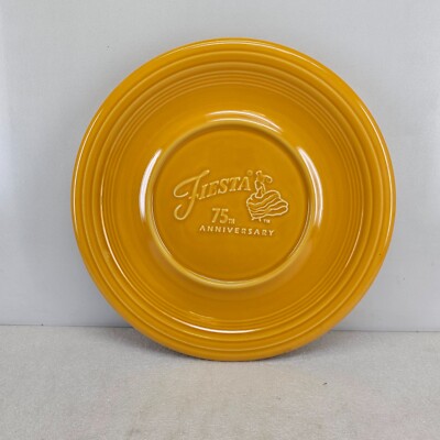 11.75'' marigold 75th Anniversary Under Plate or Platter NEW FIESTA