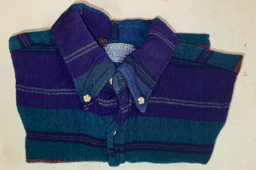 USA MADE Pendleton VTG 100% Wool Button Plaid Shirt Women’s Sz Small Long Sleeve - Picture 13 of 13