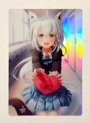 Hololive Error Choco Shirayuki Inari Bandai Character Wafer Card NO.04
