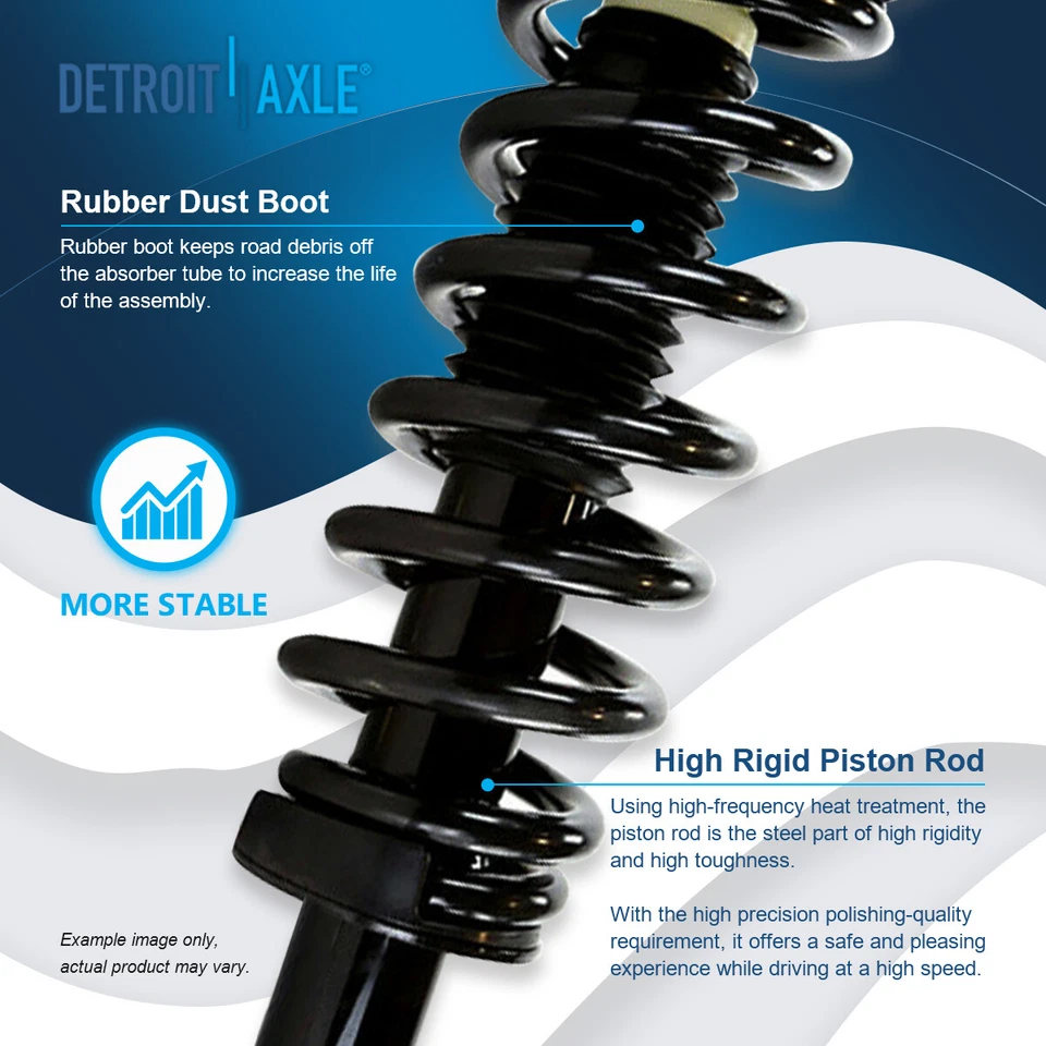 16PC Front Struts Rotors Control Arm Suspension Kit for F-150 Mark LT 2WD 6Lugs - Изображение 4 из 4