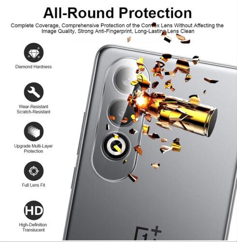 For OnePlus Nord CE 4 Camera Lens Case 9H Protector Tempered Glass Cover - Picture 5 of 10