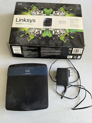 Linksys EA3500 N750 Dual-Band Smart Wi-Fi Router (4 Gigabit Ethernet ports)