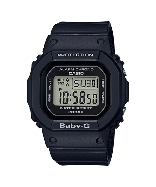 Casio black square watch top