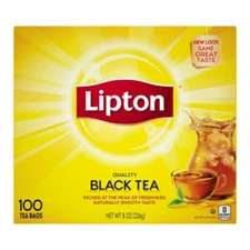 Lipton Black Tea Bags America's Favorite Tea - 100ct ( Pack of 3)
