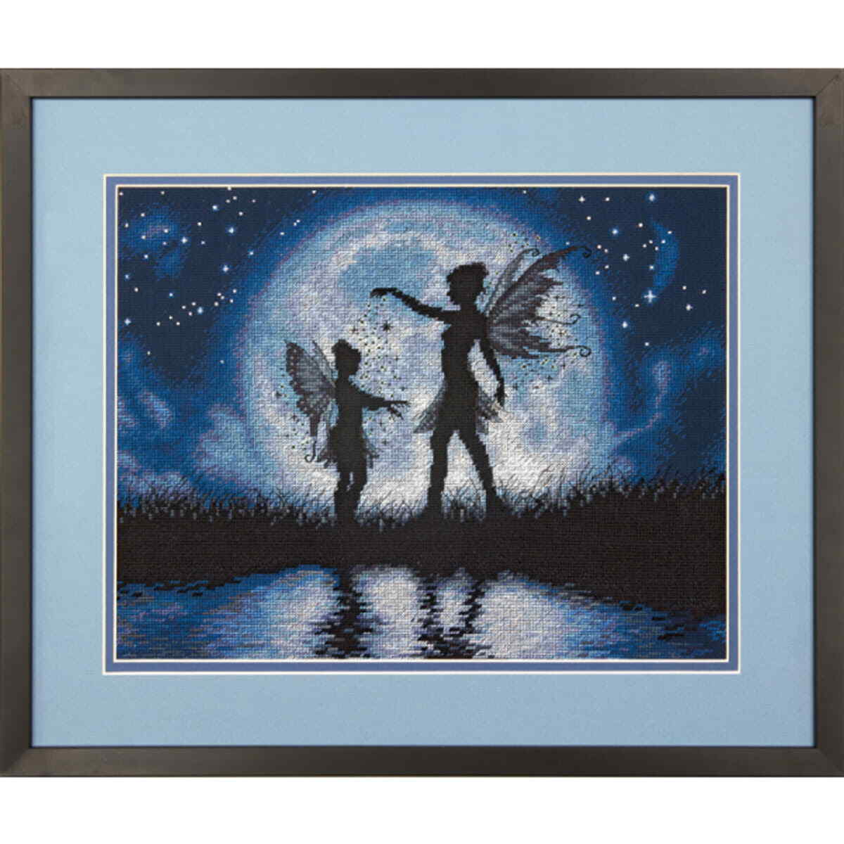Dimensions counted cross stitch kit ""Twilight Silhouette"", 35,5x27,9cm, DIY