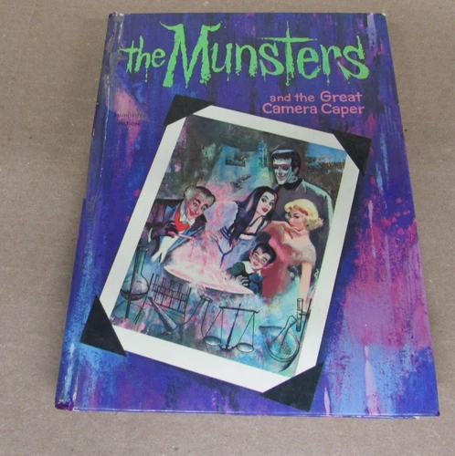 The Monsters And The Great Camera Caper Book 1965 Whitman