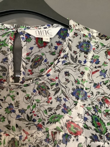 LADIES BEAUTIFUL TOP BY NINE SAVANNAH MILLER SIZE 14 BN - Picture 2 of 5