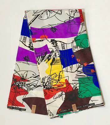 African Print Fabric/ Ankara - Multicolored "Musings," YARD or WHOLESALE