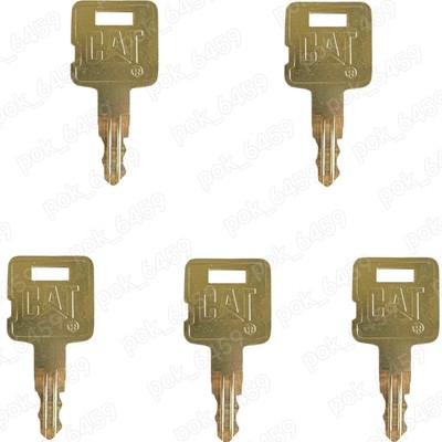 CAT 5 Caterpillar Keys Loader Skidder Paver Tractor Excavator Compactor ...