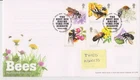 TALLENTS GB ROYAL MAIL FDC FIRST DAY COVER  2015 BEES THE HONEYBEE STAMP SET