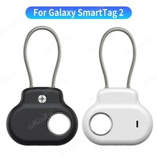 For Samsung Galaxy SmartTag 2 Protective Holder Case with Wire Cable Anti-Lost