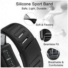 Silicone Sport Band for Whoop 4.0 - Soft Breathable