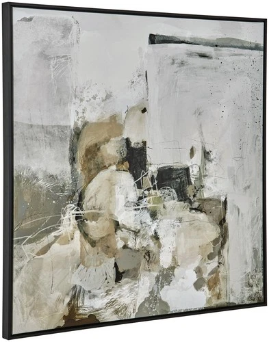 Uttermost 32320 Solace I 50" x 50" Framed Abstract Painting - MultiColor - Picture 1 of 6