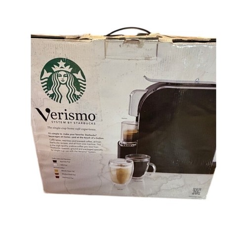 Starbucks Verismo System Single Cup Coffee Espresso Latte Maker Machine Black - 第 2/6 張圖片