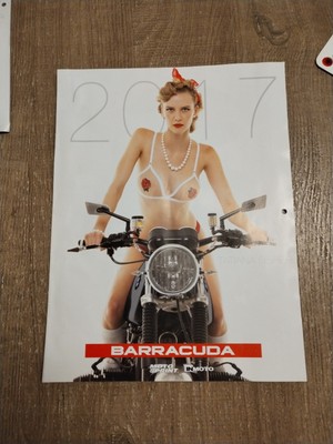 Kalender 2017 Barracuda Motorrad Sprint Motorrad Tatiana Fisher
