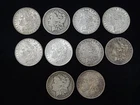 Group of 10 Morgan Silver Dollars Mixed Conditions #13 NICE!