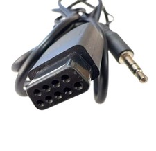 NEW RS232 to 3.5mm DB9 9-Pin Female to 1/8" Male Plug Audio Adapter Serial Cable