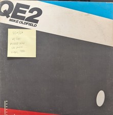 Mike Oldfield QE2 Vinyl Record LP VG+/G+ V 2181 1980