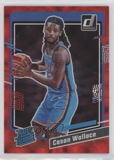 2023-24 Panini Donruss Rated Rookie Red Cason Wallace #231 12vy