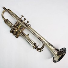 Lyon Healy Eagle Silver Plated Brass American Chicago Trumpet - FOR PARTS