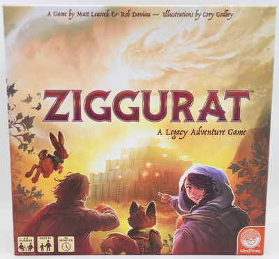 Ziggurat - A Cooperative Legacy Adventure Board Game - COMPLETE