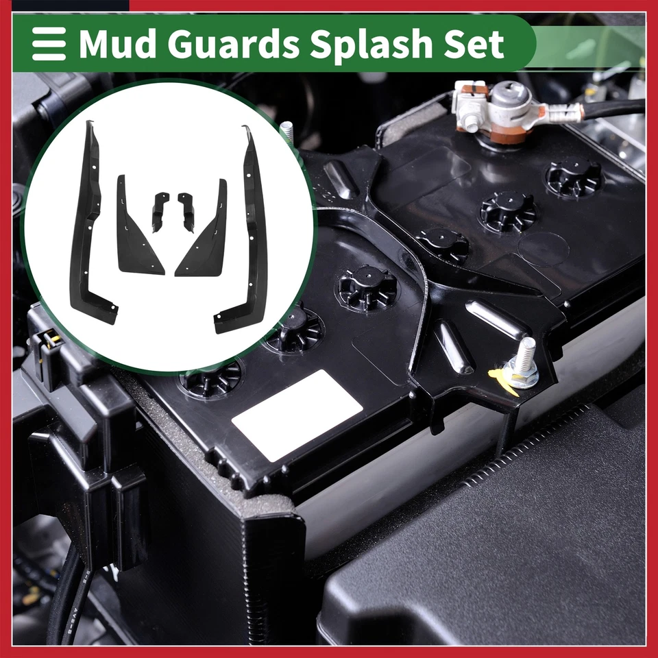 Protector contra salpicaduras guardabarros para Chevrolet Camaro 2013-2015 con accesorios de montaje Foto 2 de 4