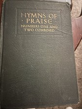 Vintage Bible Hymns Praise Song Book Copyright 1926
