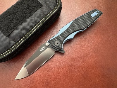 Zero Tolerance ZT 0393 Knife CPM 20CV Blade Ti + G10 Handle Hinderer Design USA