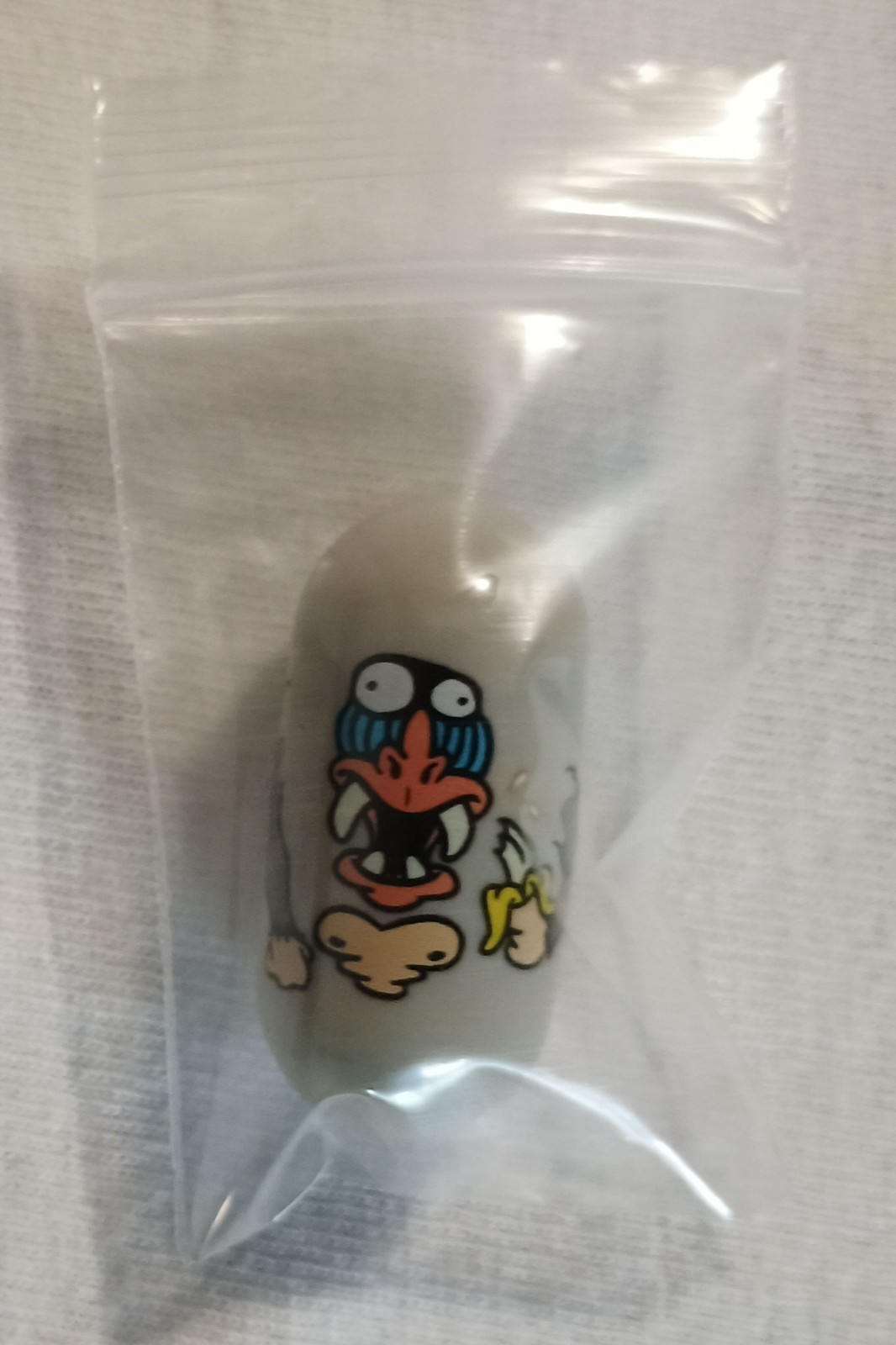 VINTAGE RETIRED SPIN MASTER 2003 MIGHTY BEANZ SERIES 1 BEAN THE #42 BABOON BEAN