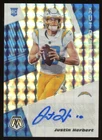 2020 Mosaic Autographs Mosaic #RA4 Justin Herbert Football Los Angeles Chargers
