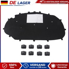 Kompatibel mit VW Golf VI Dämmmatte 5K0863831G Motorhaube Schwarz Matt Neu