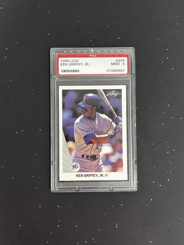 1990 Leaf - Ken Griffey Jr #245 PSA 9