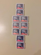SanDisk ULTRA II 4GB CompactFlash 15MB/s CF memory card with hard case 10 piece