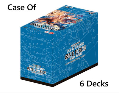 One Piece Card Game ST-22 Ace & Newgate Starter Deck 6-Box DISPLAY SEALED!
