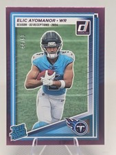 2025 Donruss Football #339 Rookie WR Elic Ayomanor 