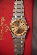 Philip Watch Windsurf Caribbean Ref. 2976, steel & gold, year 1989, full set