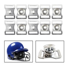10x Sporthelme Schnallen Helm Reparaturset Ersatz Sporthelm
