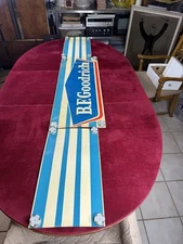 🔥Rare Original 1950s? B.F. Goodrich Store Dealer Sign Decal Sticker Akron, Ohio