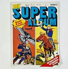 ©1981 Koralle Verlag ZACK Super Album Volume 2 TONY STARK Western & TURI...