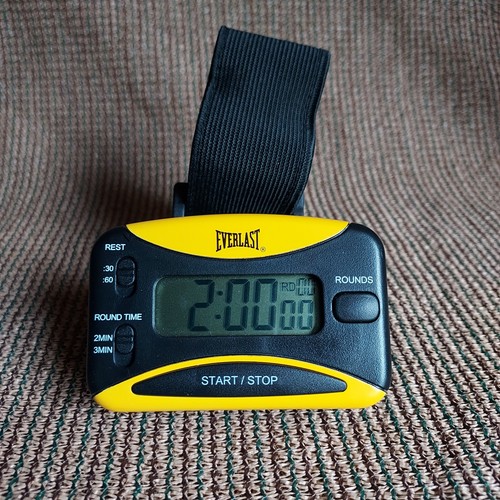 Everlast Interval Training Round Timer Yellow Working